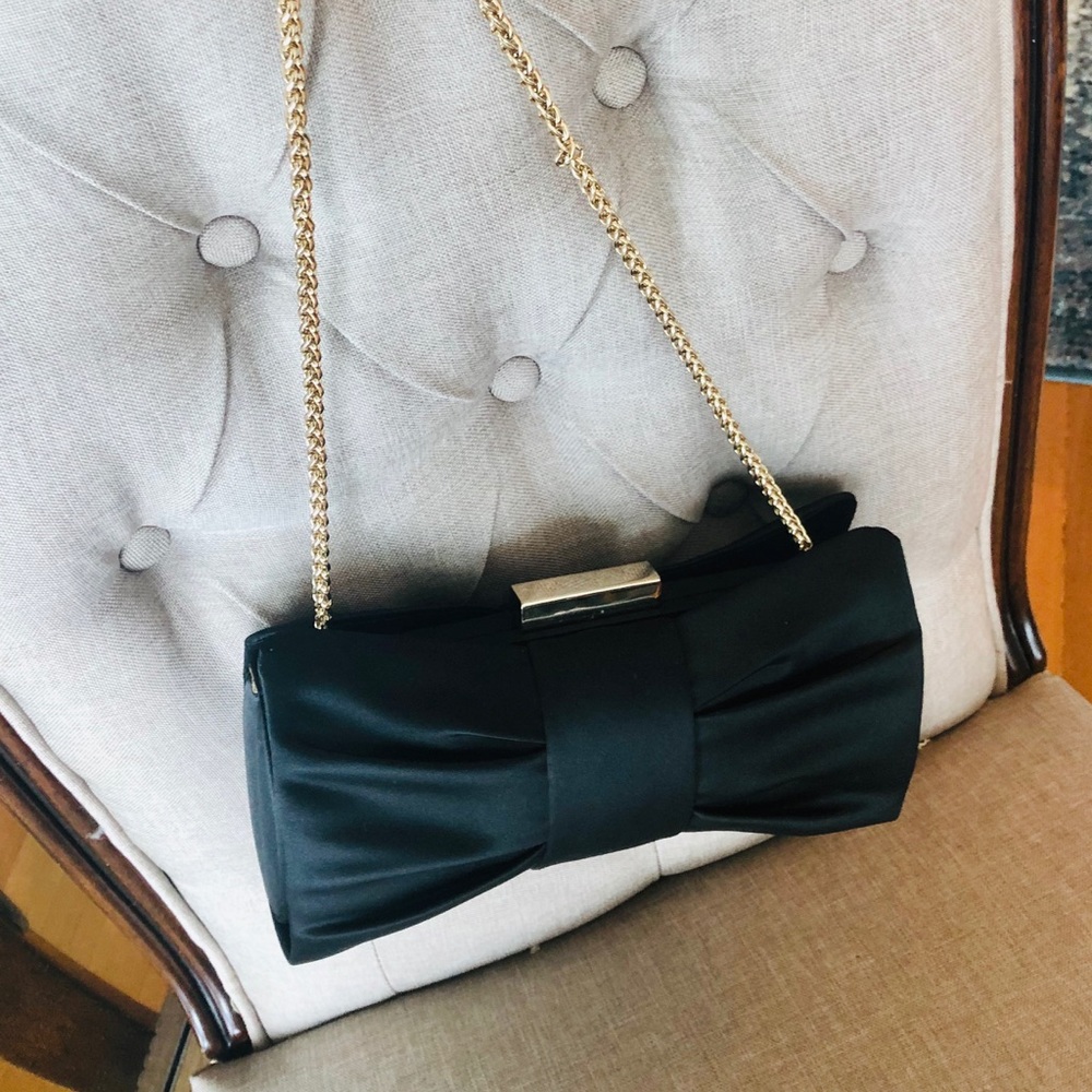 Sondra Roberts Satin Evening Clutch